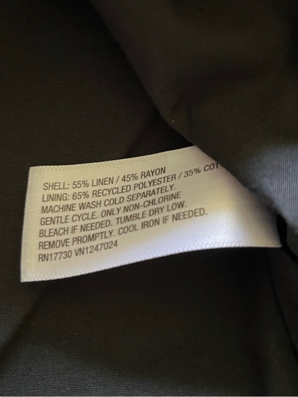 a new day Black Tailored Linen V-Neck Button Vest - Picture 10 of 13